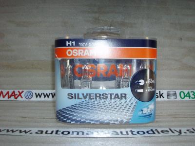 Žiarovka H1 12V 55W Silver Star +50%, "909141"